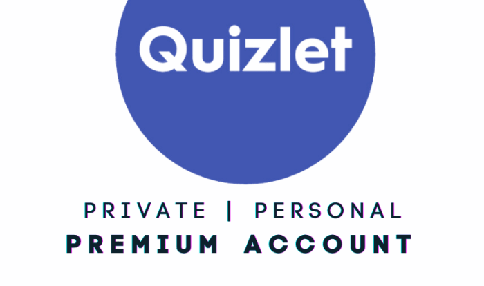 Mua tÃ i khoáº£n quizlet premium