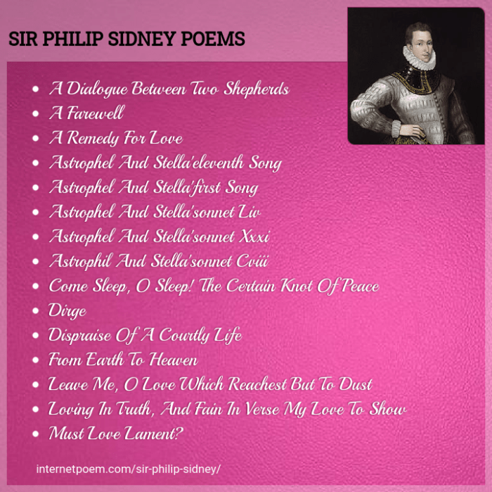 Sonnet 39 sir philip sidney